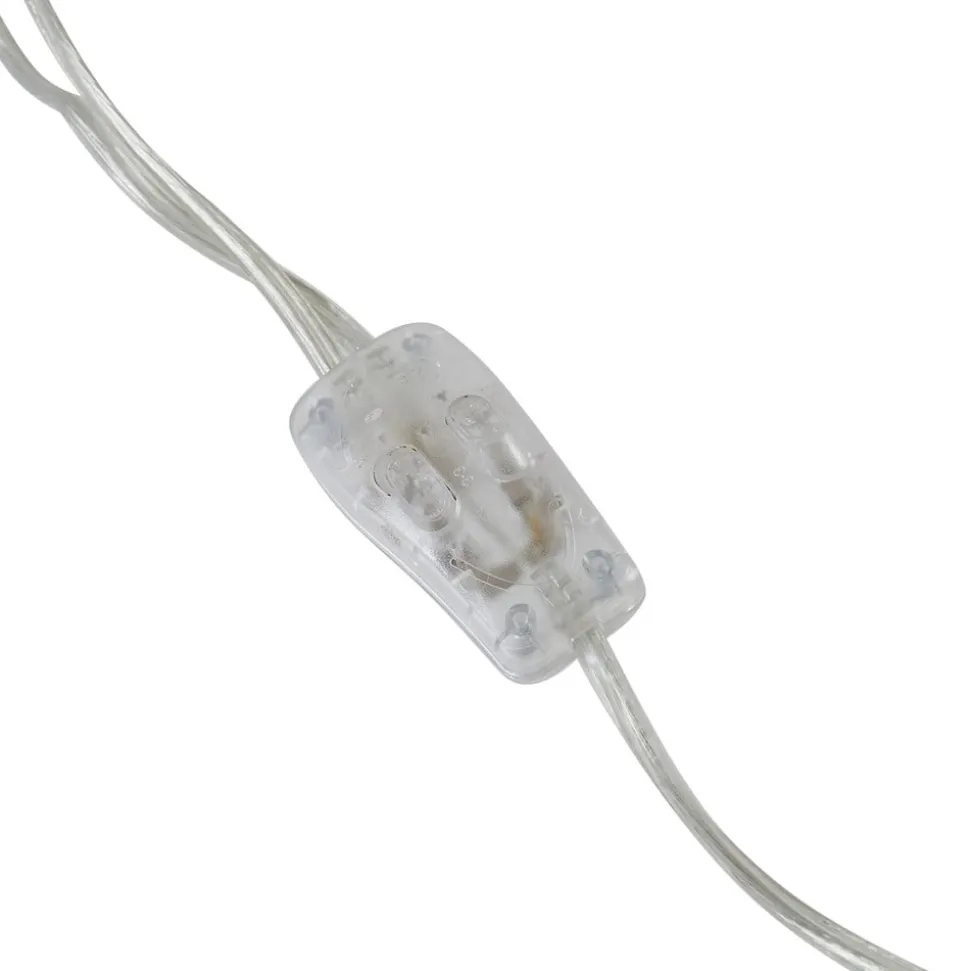 Lindby Melanie gulvlampe, grå, stof, Ø 36 cm, 2 lyskilder.