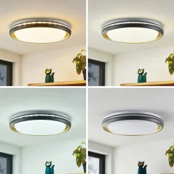 Lindby Melchioris LED-loftlampe, rund