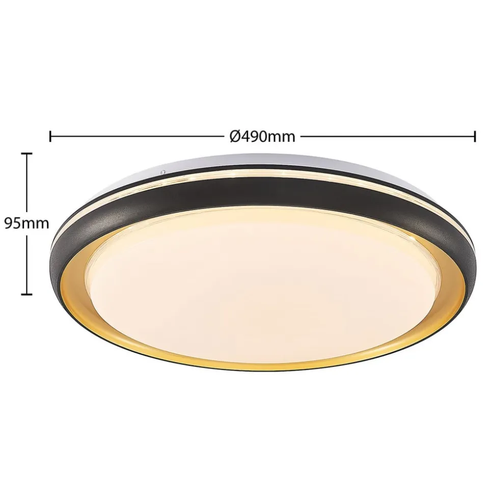 Lindby Melchioris LED-loftlampe, rund