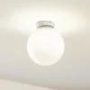 Lindby Meriala loftlampe hvid, glas Ø 25 cm
