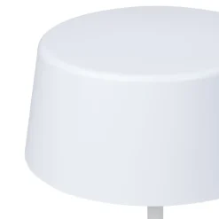 Lindby Milica LED-bordlampe, hvid, dæmpbar