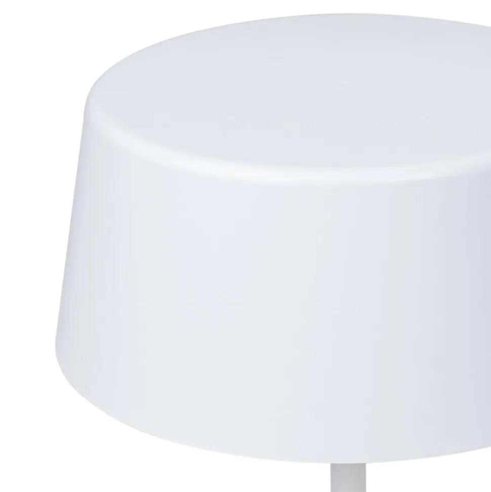 Lindby Milica LED-bordlampe, hvid, dæmpbar