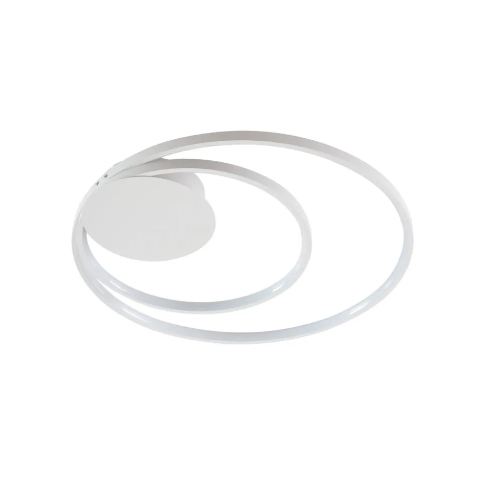 Lindby Nerwin LED-loftlampe, rund, hvid