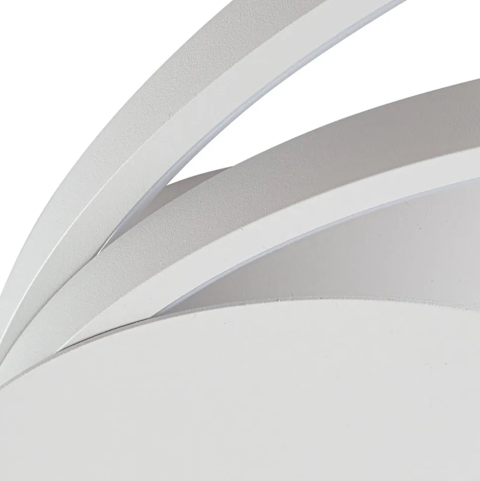 Lindby Nerwin LED-loftlampe, rund, hvid