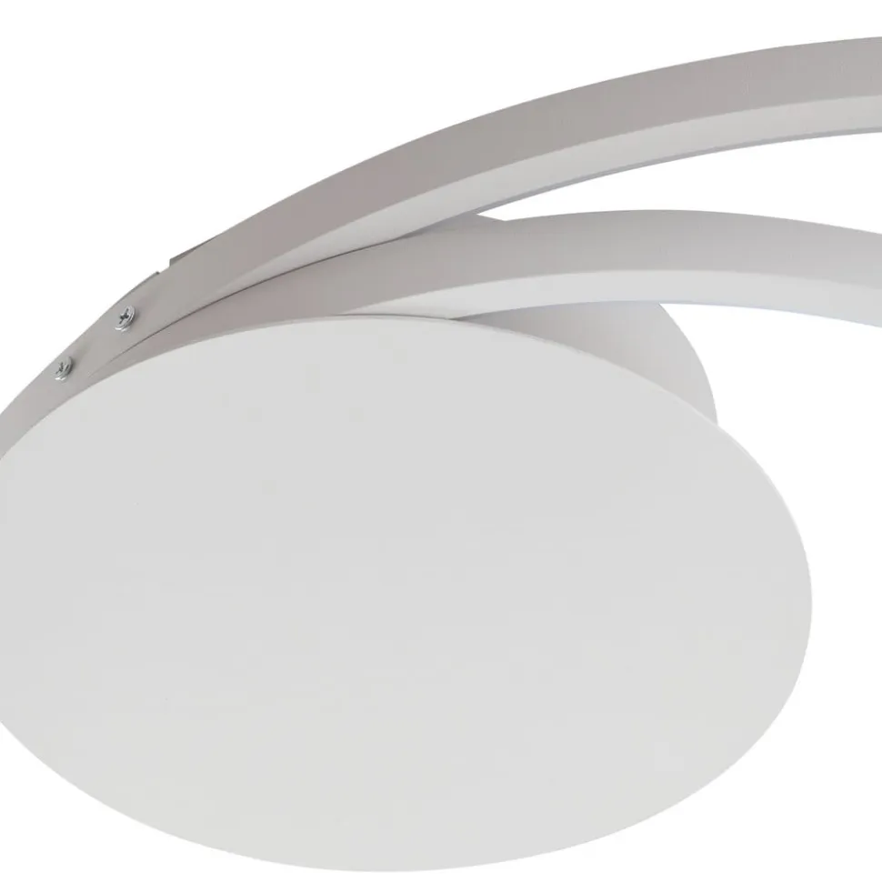 Lindby Nerwin LED-loftlampe, rund, hvid