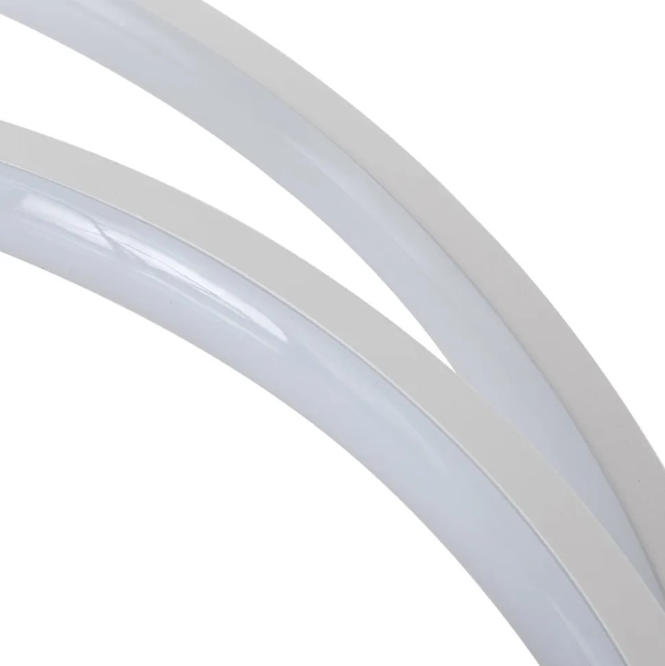 Lindby Nerwin LED-loftlampe, rund, hvid