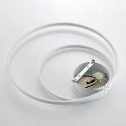 Lindby Nerwin LED-loftlampe, rund, hvid