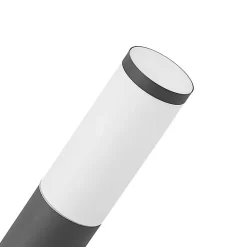 Lindby Okari udendørs væglampe med sensor fakkel