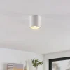 Lindby Parvin aluminium downlight, rund, hvid