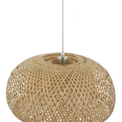 Lindby pendel Jadwiga, Ø 45 cm, bambus, E27