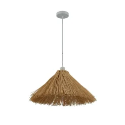 Lindby pendellampe Borys, Ø 55 cm, søgræs, E27
