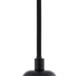 Lindby pendellampe Hattie, sort, Ø 4,7 cm, metal, E27