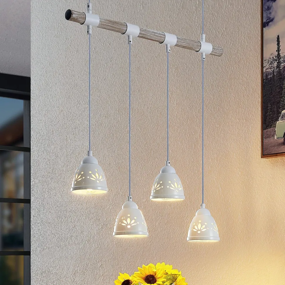Lindby Pimana pendellampe, 4 lyskilder