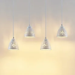 Lindby Pimana pendellampe, 4 lyskilder