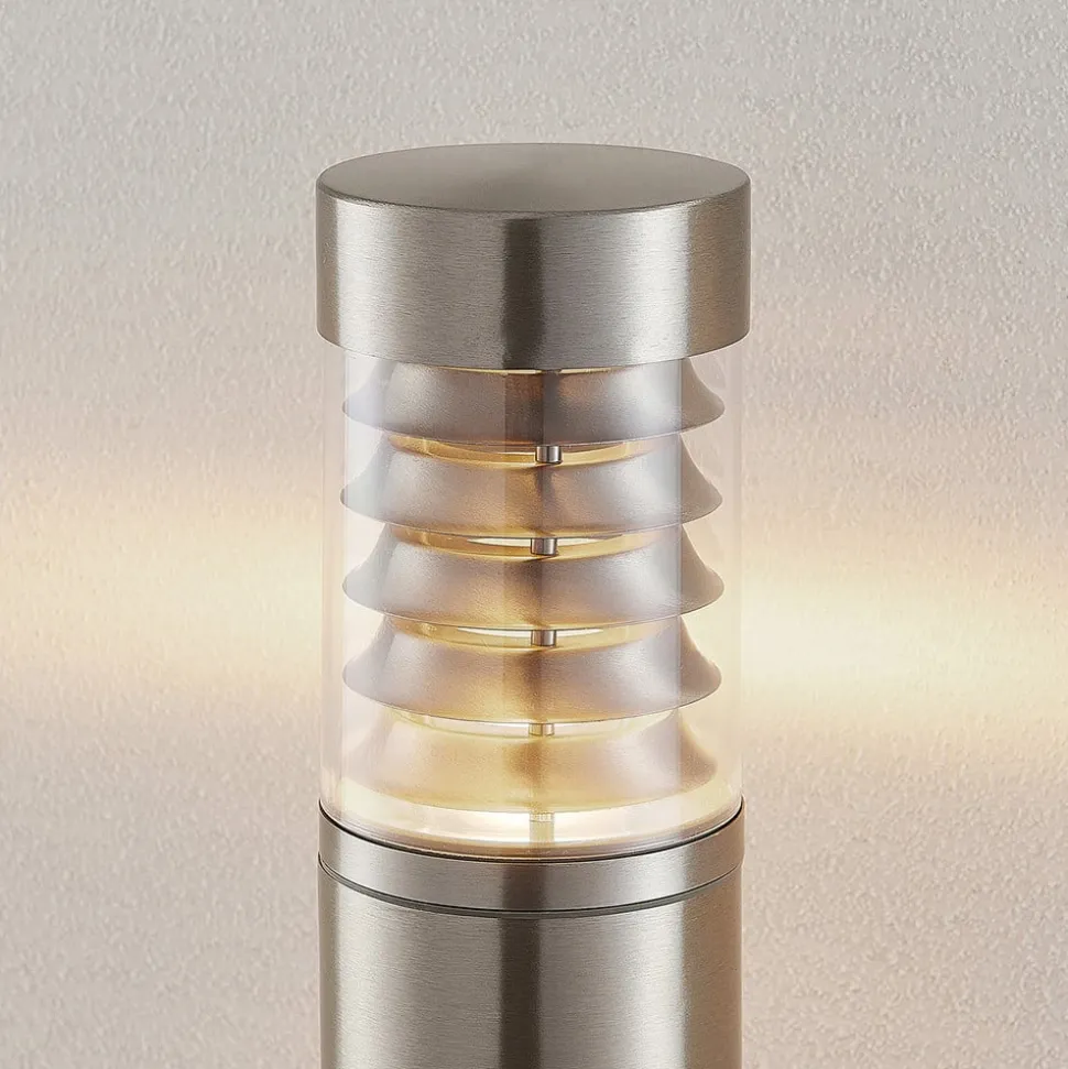 Lindby Piper Sensor-vejlampe i stål
