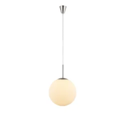 Lindby Rhona pendellampe, opalglaskugle, 30 cm