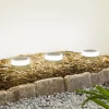 Lindby Smart LED jordspydslys Kyren, CCT, RGB, Tuya, 3 enheder