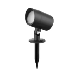 Lindby Smart LED jordspydsspot Nycta, RGB, Tuya, sæt med 3 stk
