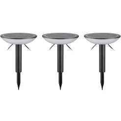 Lindby Smart LED jordspydslys Thalas, CCT ,RGB, Tuya, 3 enheder