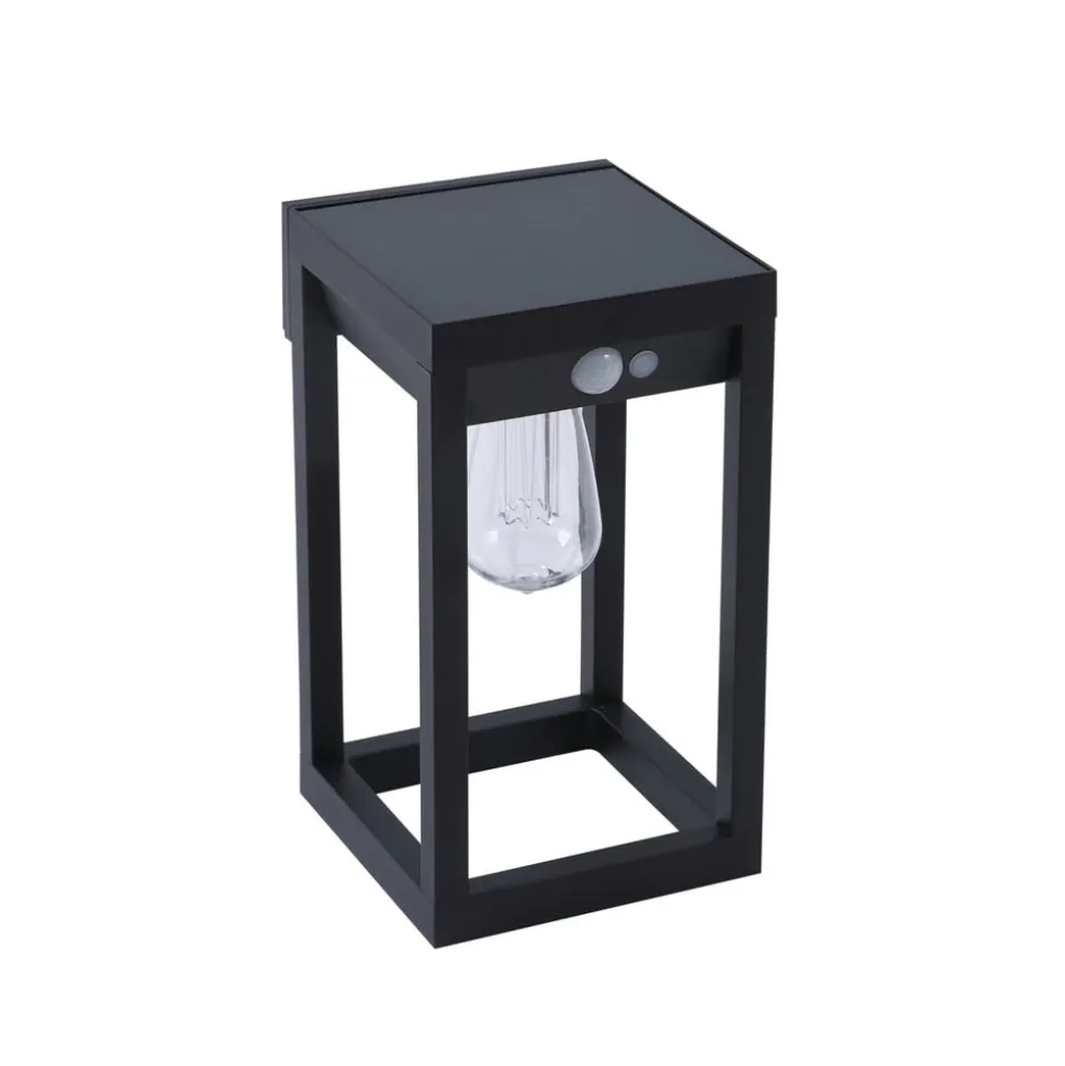 Lindby Smart LED solvægslampe Enea, sensor, CCT, RGB, Tuya