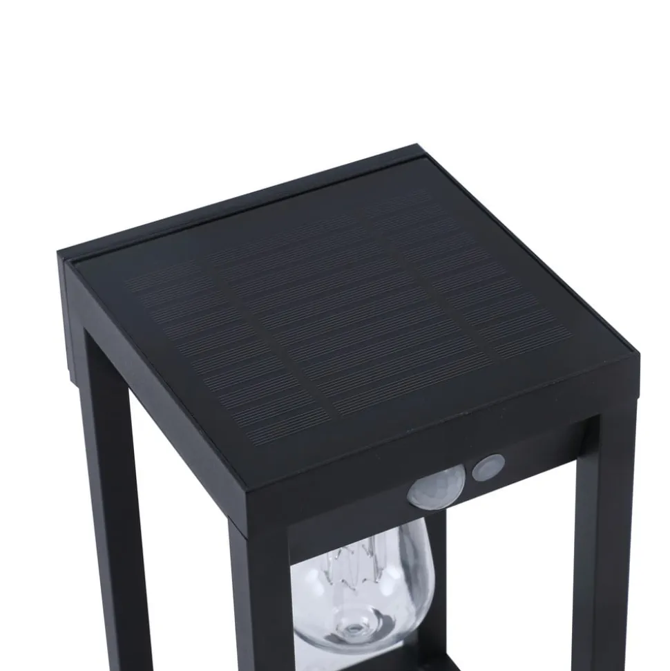 Lindby Smart LED solvægslampe Enea, sensor, CCT, RGB, Tuya