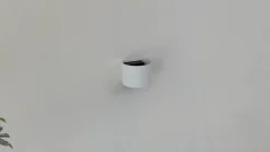 Lindby Smart LED udendørs væglampe Dara hvid rund CCT RGB Tuya