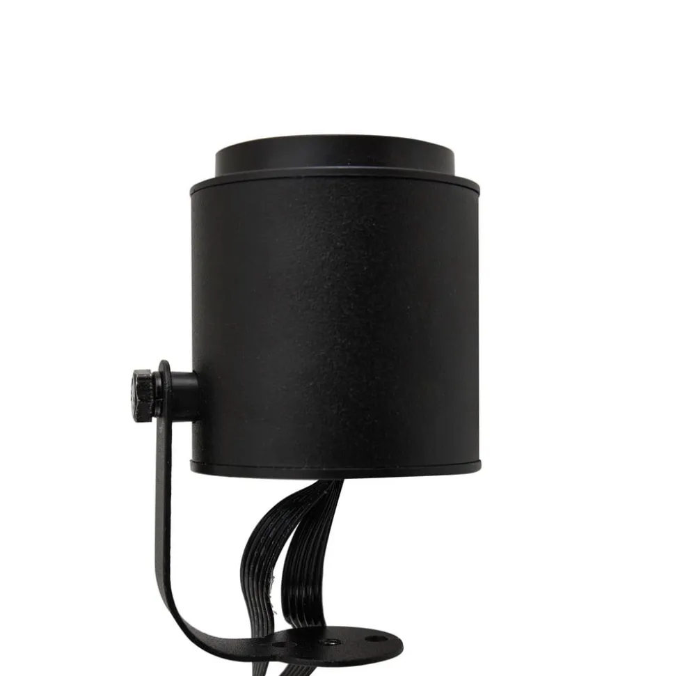 Lindby Smart LED udendørsspot Nymo, CCT, RGB, Tuya, sæt med 3 stk