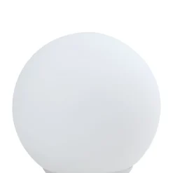 Lindby Smart LED-bordlampe Cosmia, hvid, glas, Tuya
