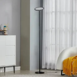 Lindby Smart LED-gulvlampe Cilian, CCT, Tuya, ZigBee, Hue