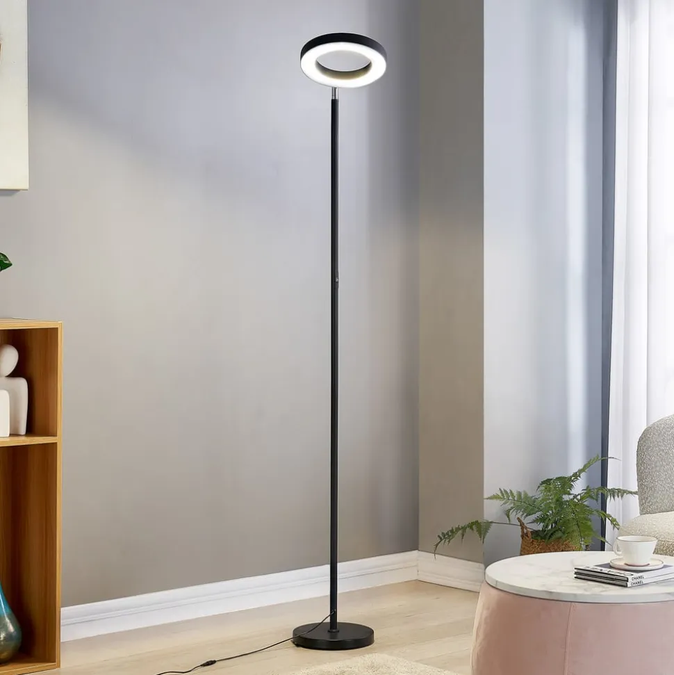 Lindby Smart LED-gulvlampe Cilian, RGBW, CCT, ZigBee, Hue