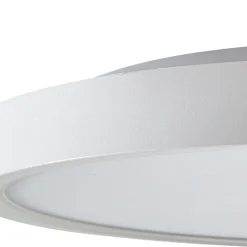 Lindby Smart LED-loftlampe Deika, Ø 40 cm, hvid, Tuya