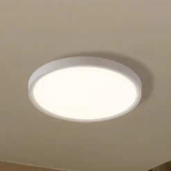 Lindby Smart LED-loftlampe Deika, Ø 30 cm, hvid, Tuya