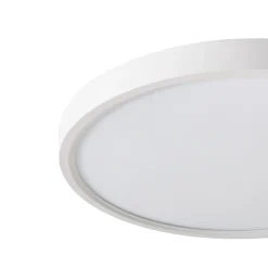 Lindby Smart LED-loftlampe Deika, Ø 30 cm, hvid, Tuya