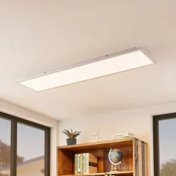 Lindby Smart LED-loftpanel Kjetil 120 x 30 cm Tuya RGB CCT