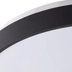Lindby Smart LED-loftslampe Mirren sort metal CCT Tuya