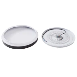 Lindby Smart LED-loftslampe Mirren sort metal CCT Tuya