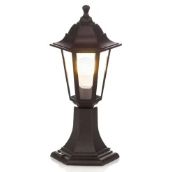 Lindby sokkellampe Nane, 42 cm, lygte, saltvandsresistent, E27