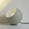 Lindby Solomia bordlampe, grøn, jern, Ø 20 cm