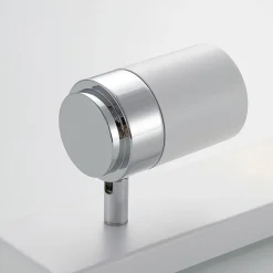 Lindby spotlight Kardo, 4 lyskilder, hvid, metal, IP44