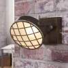 Lindby spotlight Tamin, rustfarvet, 1-lys, glas, G9