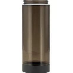 Lindby Statius sokkellampe, antracit, jern, sensor, 45 cm