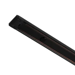 Lindby strømskinne Lumaro, sort, aluminium, længde 103 cm