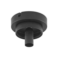 Lindby Tavino loftslampe, sfærisk skærm, sort