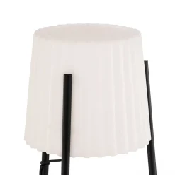 Lindby terrasselampe Jaimy, 148 cm, stativ, aluminium