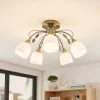 Lindby Thaddeus loftlampe, 5 lyskilder højde 31 cm