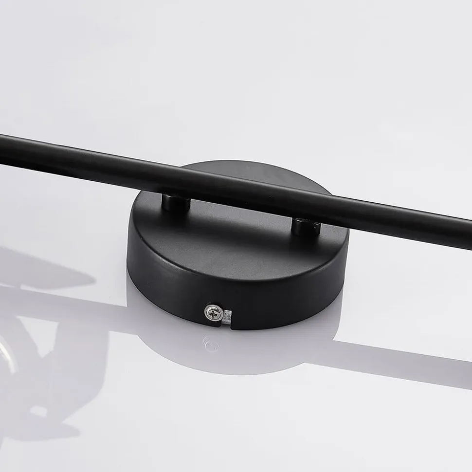 Lindby Tilen loftspot, 4 lyskilder, sort, metal, 125 cm