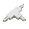 Lindby T-stik Linaro, hvid, 1-faset system