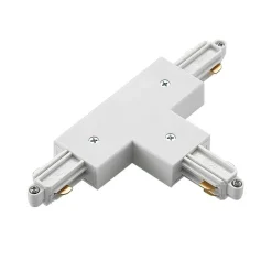 Lindby T-stik Linaro, hvid, 1-faset system