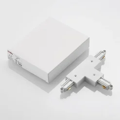 Lindby T-stik Linaro, hvid, 1-faset system