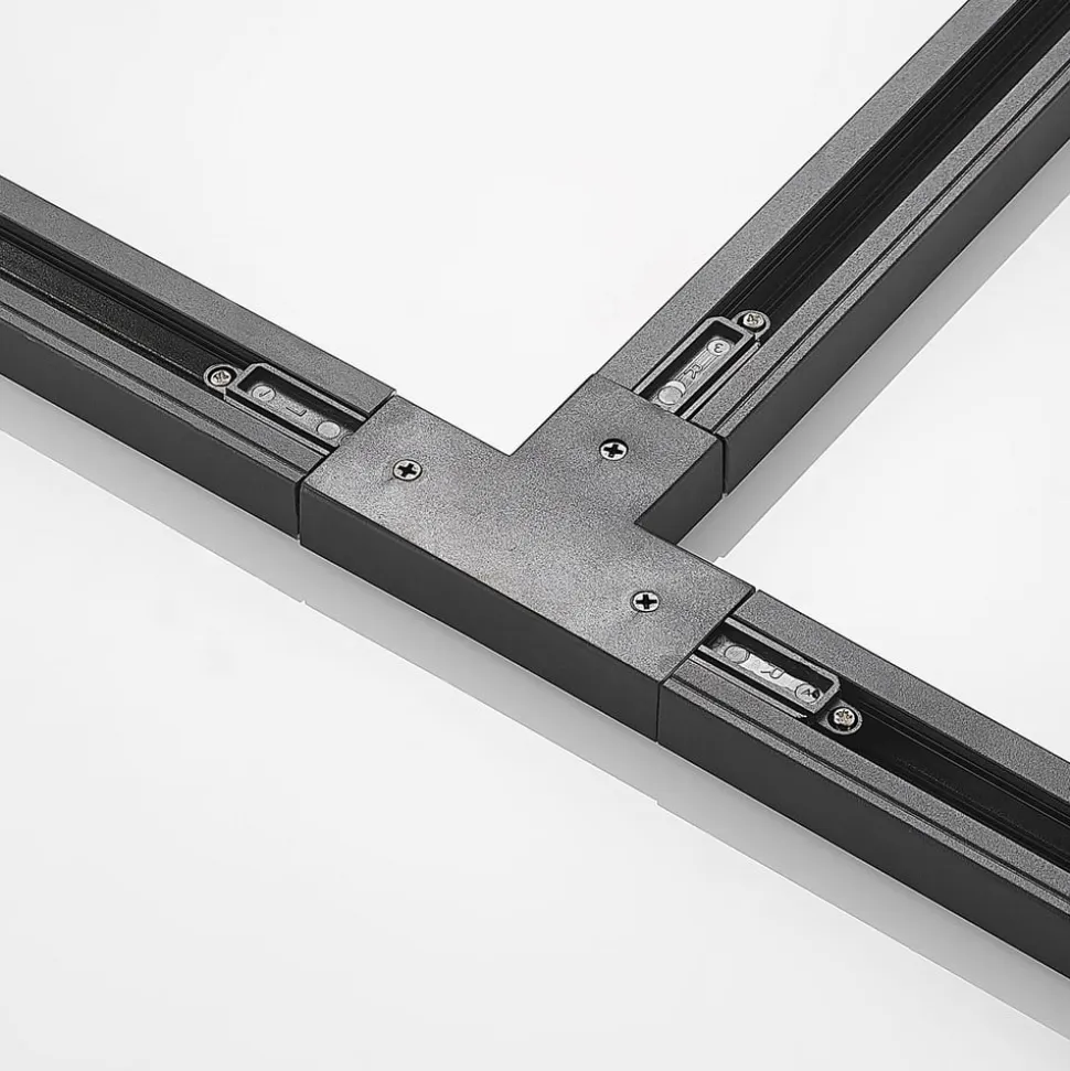 Lindby T-stik Linaro, sort, 1-faset system